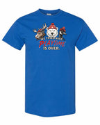 We Tried Nice New Full Front Men's Tee in Royal