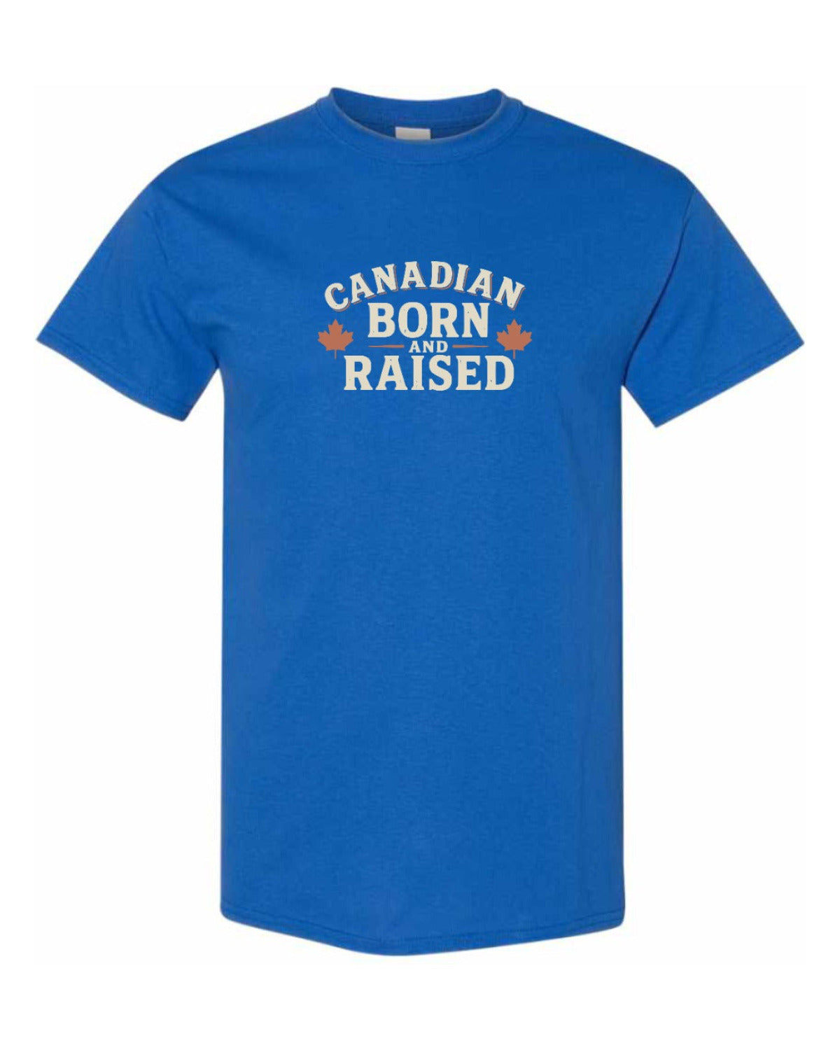 Canadian Born & Raised Sign   Men's Tee