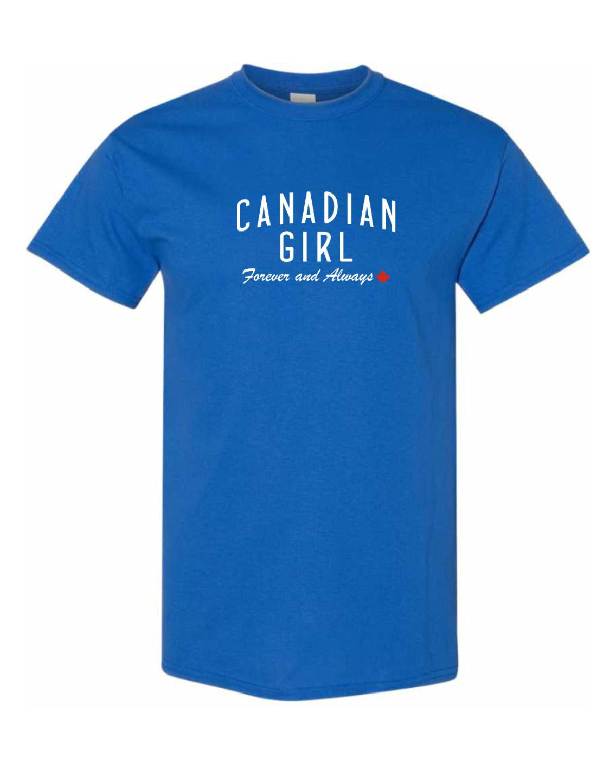 Canadian Girl Forever and Always   Men's Tee