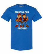 Standing Our Ground Men's Tee in Royal
