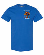 Standing Our Ground Left Chest Men's Tee in Royal
