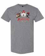 We Tried Nice New Full Front Men's Tee in Graphite Heather