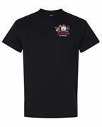 We Tried Nice New Left Chest and Back Men's Tee in Black