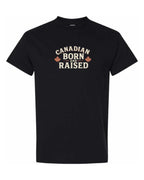 Canadian Born & Raised Sign   Men's Tee
