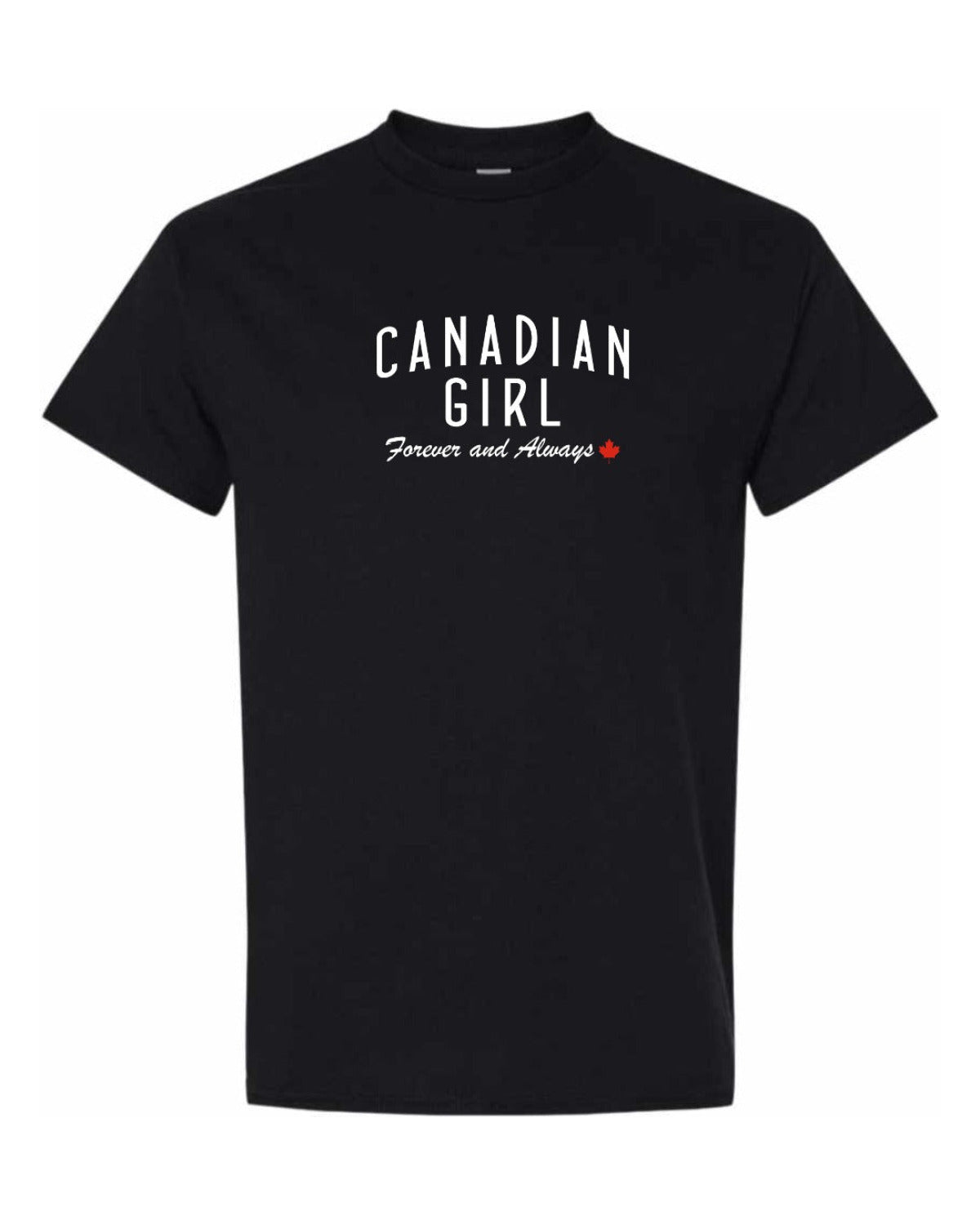 Canadian Girl Forever and Always   Men's Tee