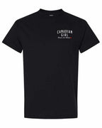 Canadian Girl Forever and Always Left Chest  Men's Tee