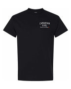 Canadian Girl Forever and Always Left Chest and Back  Men's Tee