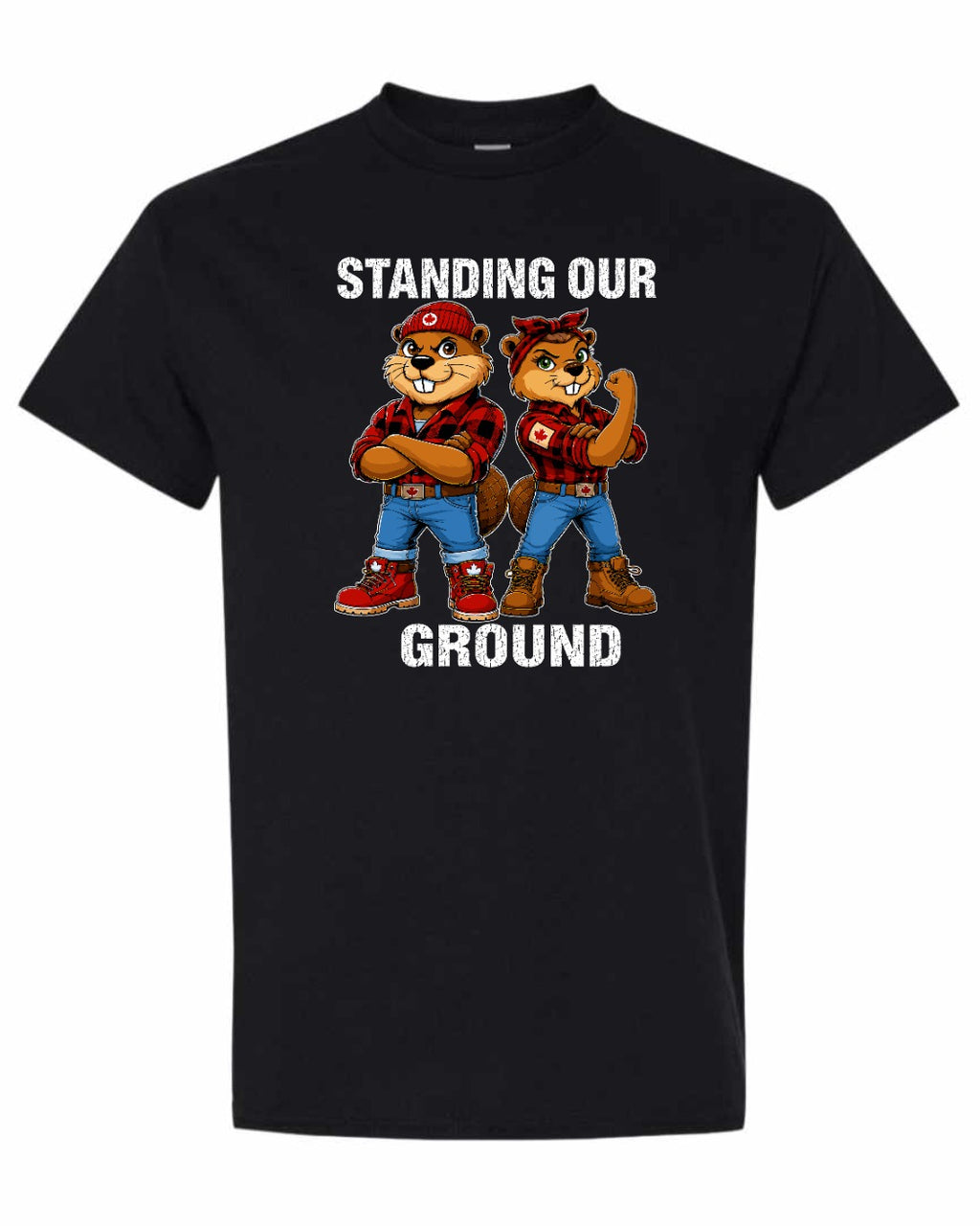 Standing Our Ground Men's Tee in Black
