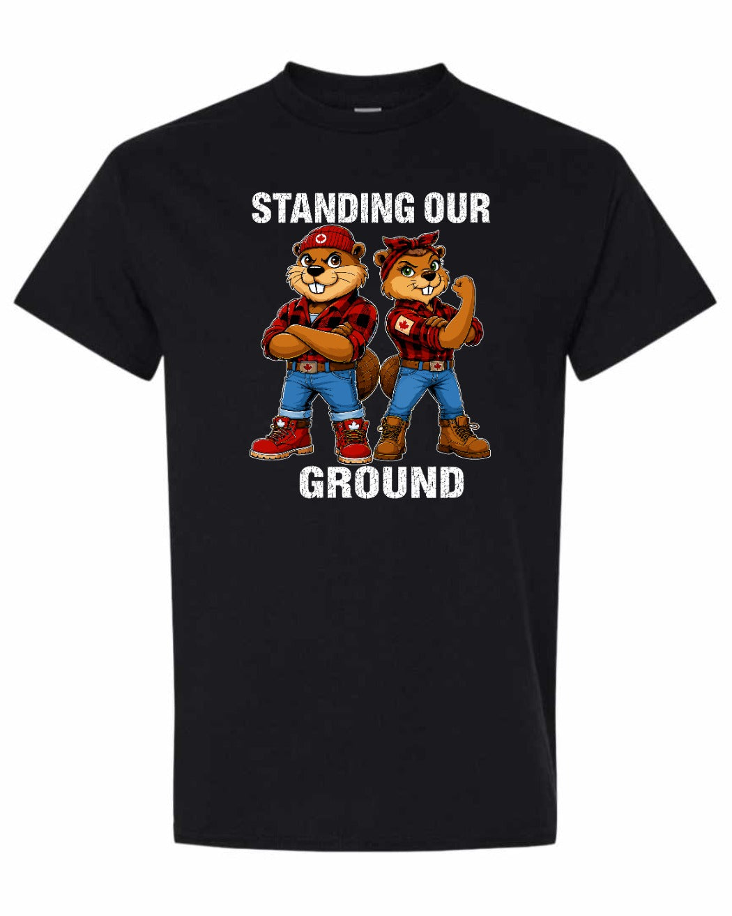 Standing Our Ground Men's Tee in Black
