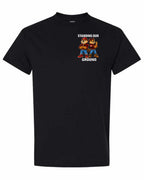 Standing Our Ground Left Chest Men's Tee in Black
