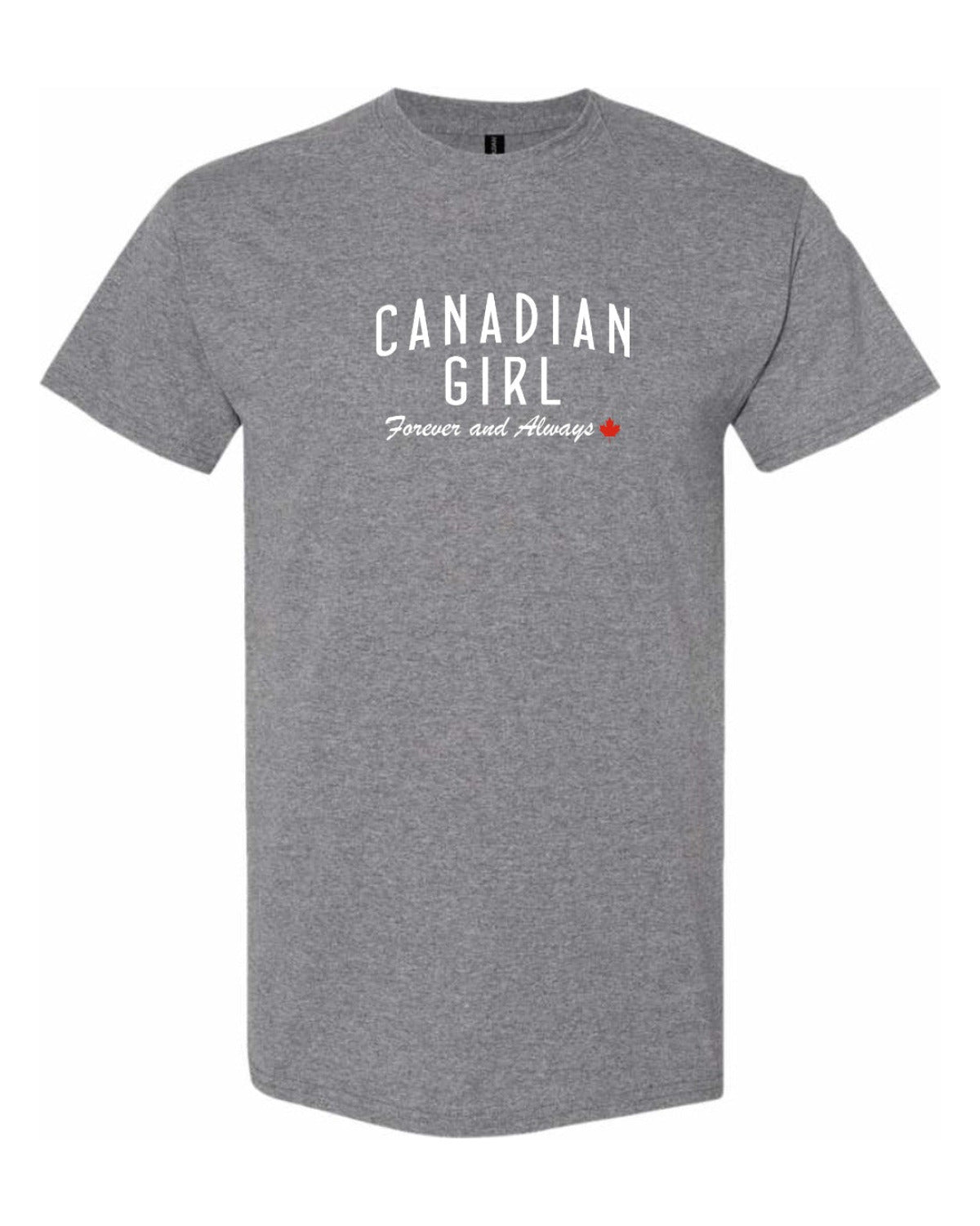 Canadian Girl Forever and Always   Men's Tee