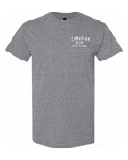 Canadian Girl Forever and Always Left Chest and Back  Men's Tee