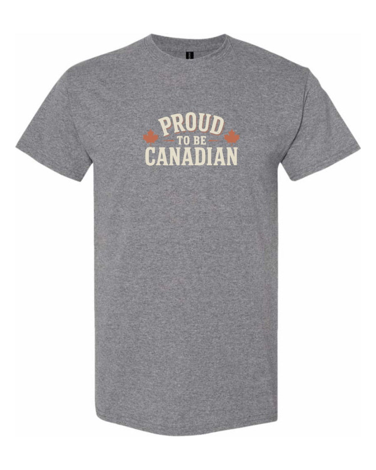 Proud To Be Canadian Sign   Men's Tee