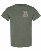 Proud To Be Canadian Folk Left Chest  Men's Tee