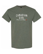 Canadian Girl Forever and Always   Men's Tee