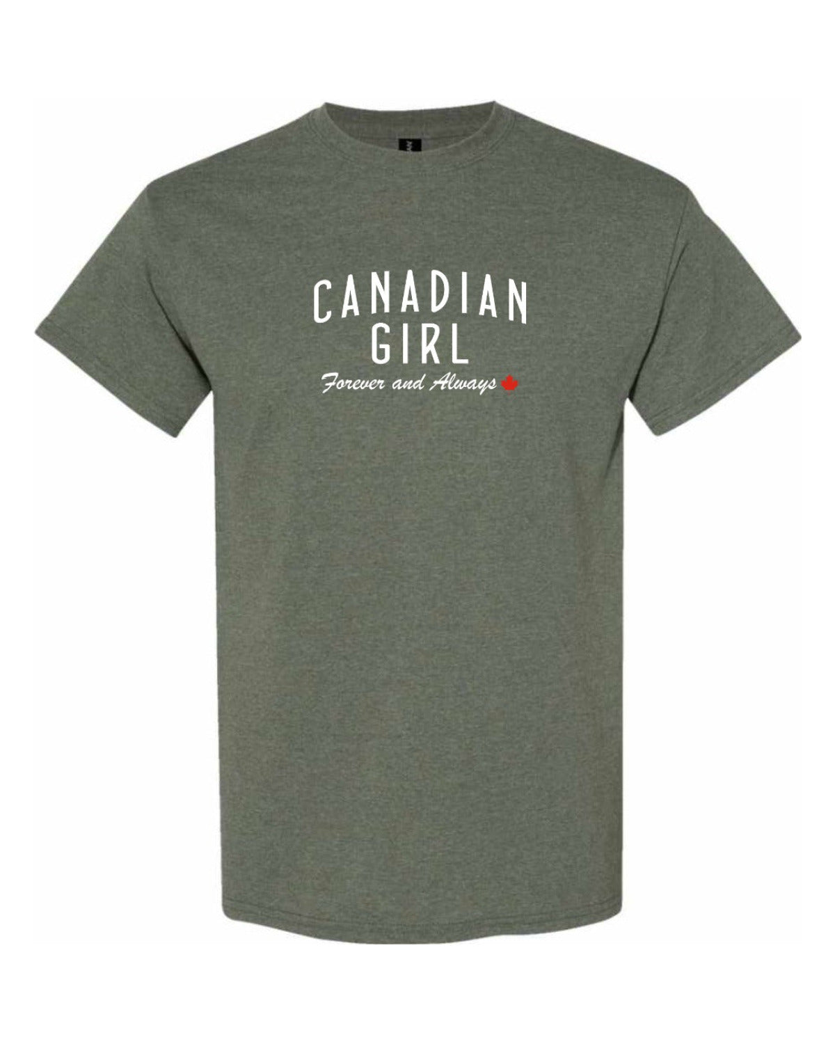 Canadian Girl Forever and Always   Men's Tee