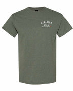 Canadian Girl Forever and Always Left Chest  Men's Tee