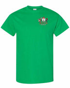 We Tried Nice New Left Chest and Back Men's Tee in Irish Green