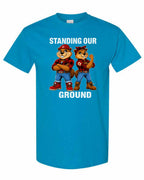 Standing Our Ground Men's Tee in Sapphire