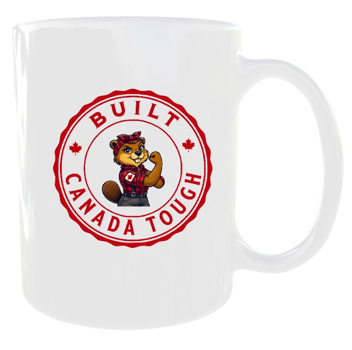 Built Canada Tough Female Beaver Mug