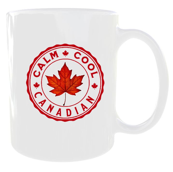 Calm Cool Canadian Leaf Mug