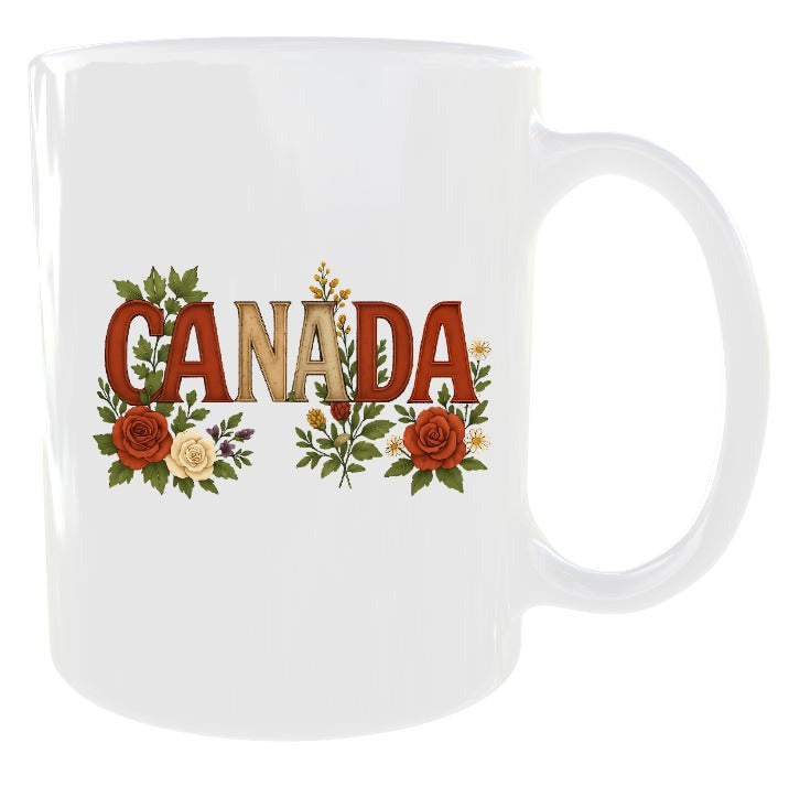 Canada Roses Mug