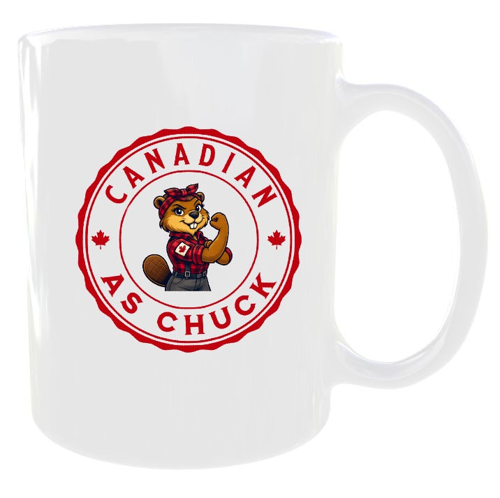 Canadian As Chuck Female Beaver Mug