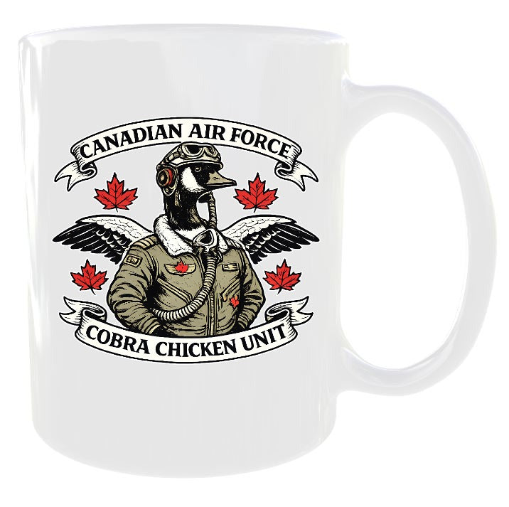 Canadian Air Force Cobra Chicken Unit Mug