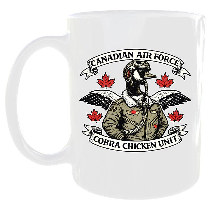 Canadian Air Force Cobra Chicken Unit Mug