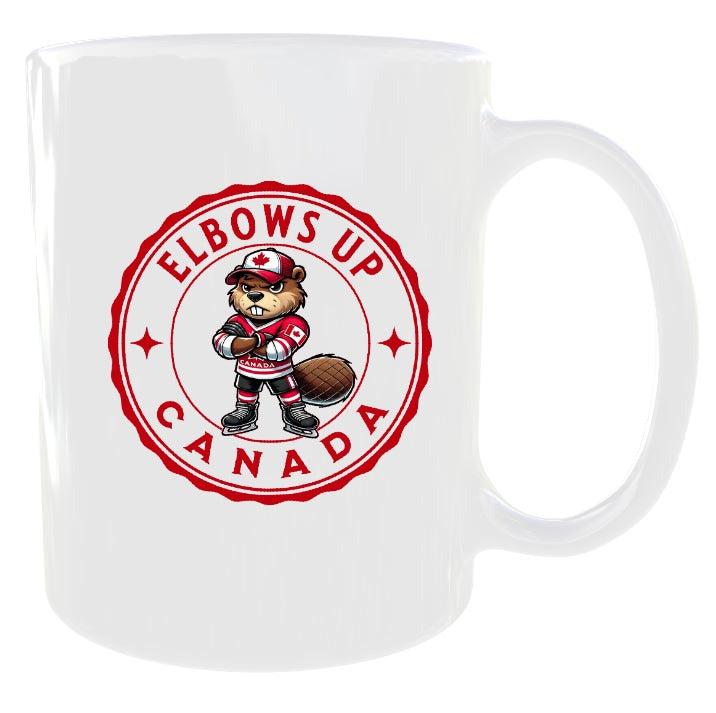 Elbows Up Beaver Mug