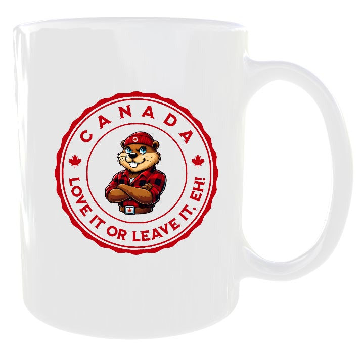 Canada Love It Or Leave It Eh! Mug