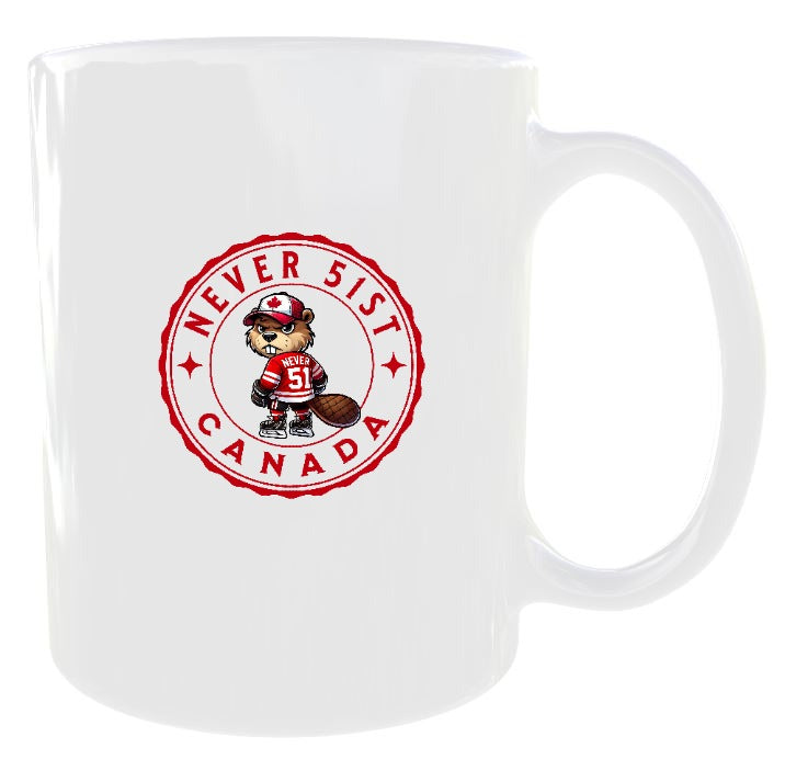 Never 51st Beaver Mug