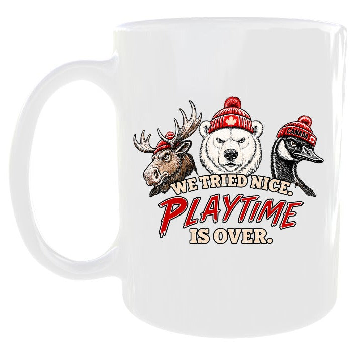 We Tried Nice Playtime Is Over Mug