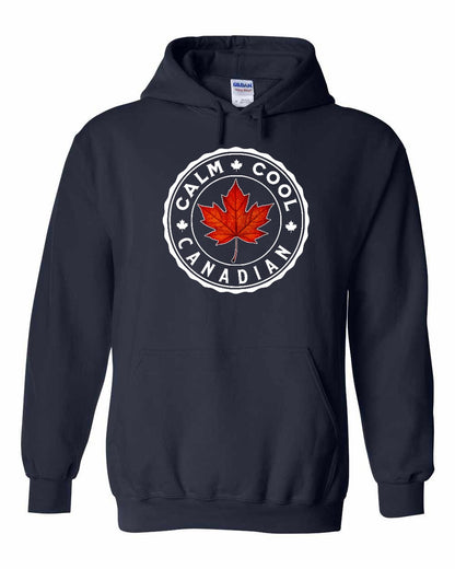 Calm Cool Canadian Leaf Full Pullover - Gildan Canada (sewn Internationally)