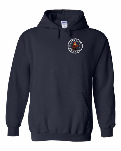 CDN as Chuck Male Beaver Left Chest and Back Pullover - Gildan Canada (sewn Internationally)