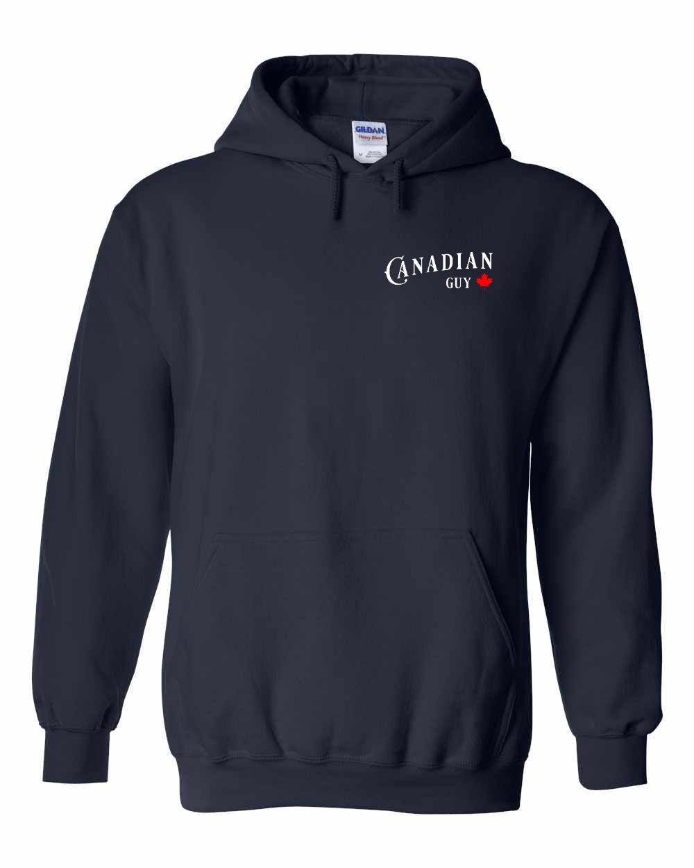 Canadian Guy Left Chest and Back Pullover - Gildan Canada (sewn Internationally)