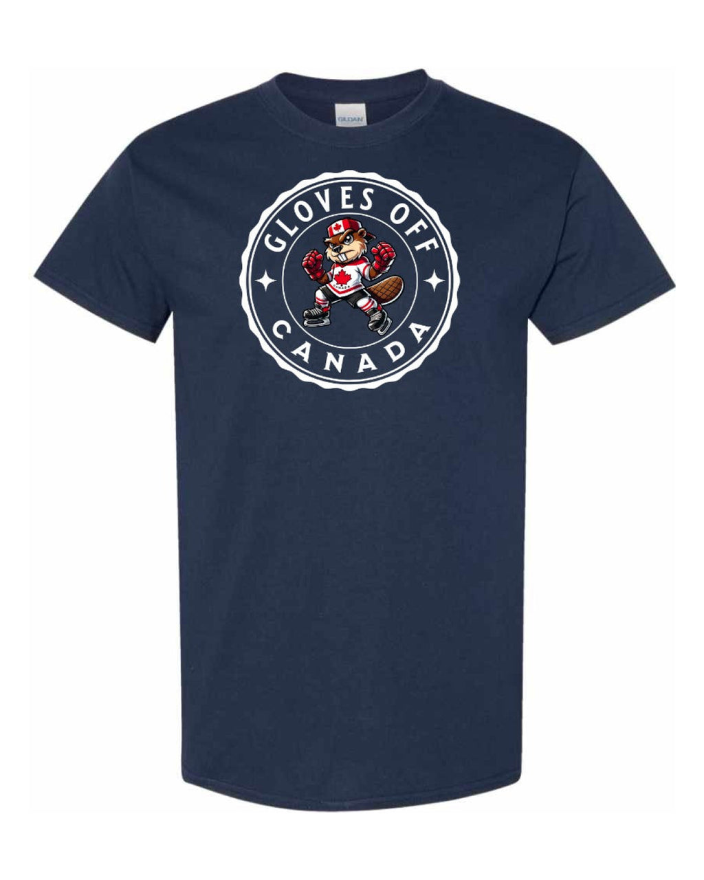 Gloves Off Beaver Men's Tee