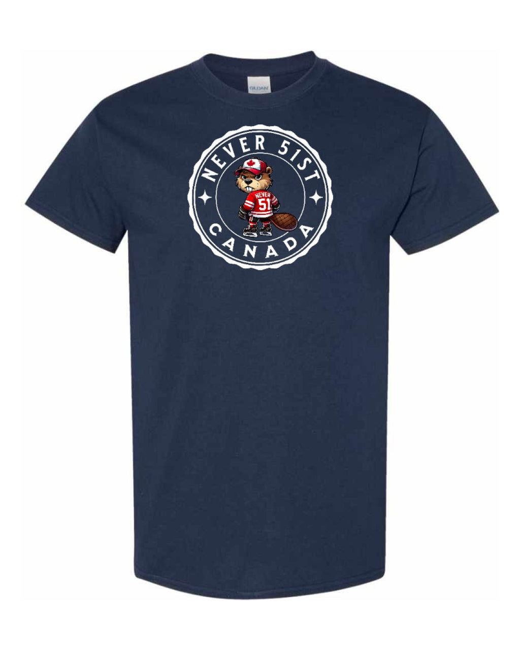 Never 51st Beaver Mens Men's Tee