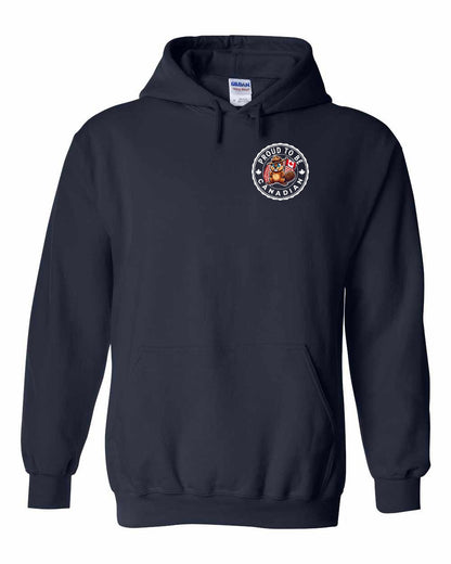 Proud to be Canadian Beaver Left Chest Pullover - Gildan Canada (sewn Internationally)
