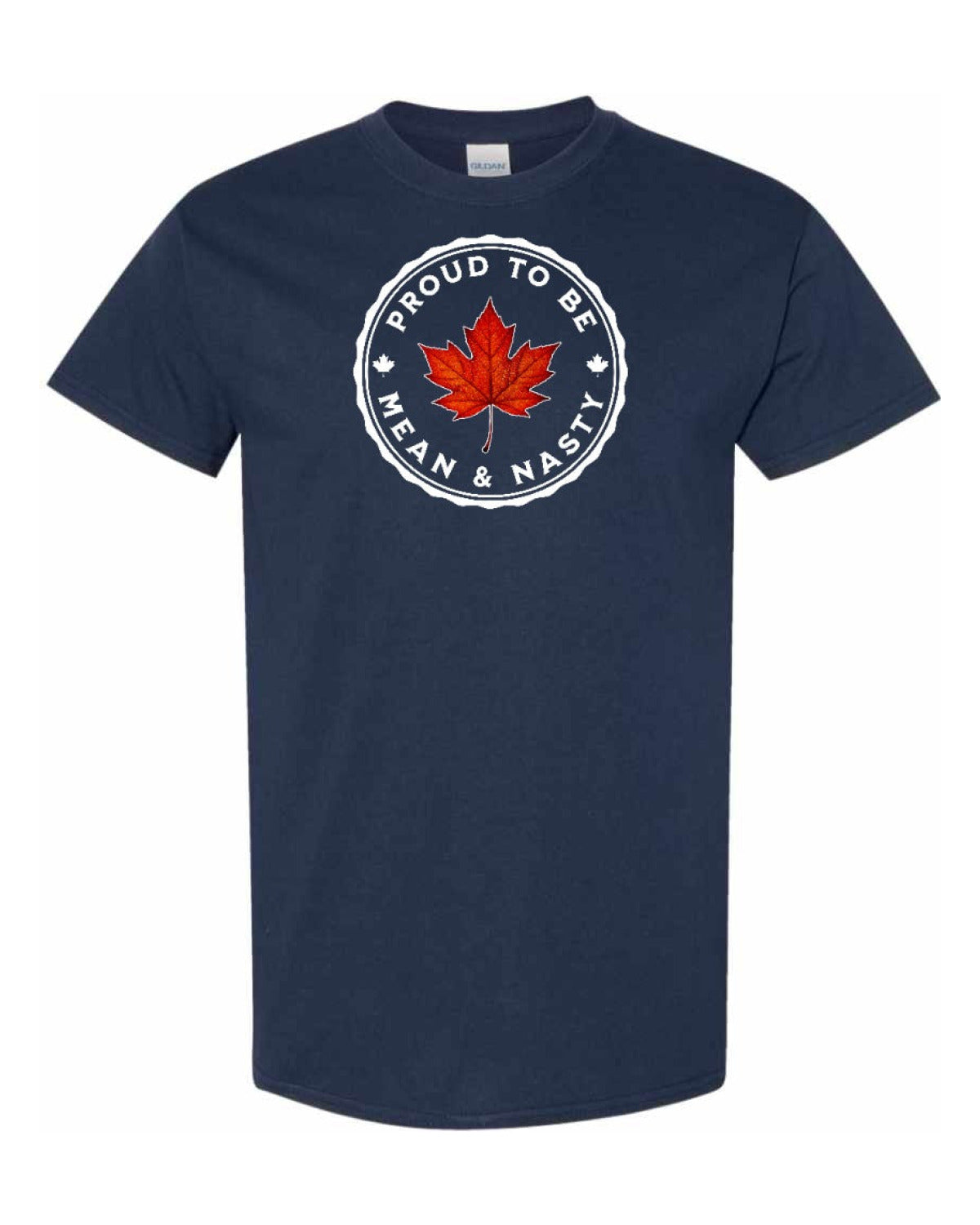Proud to be Mean and Nasty Leaf  Men's Tee