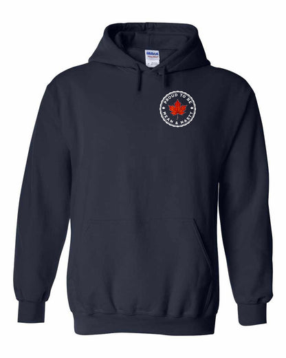Proud Mean & Nasty Leaf Left Chest and Back Pullover - Gildan Canada (sewn Internationally)