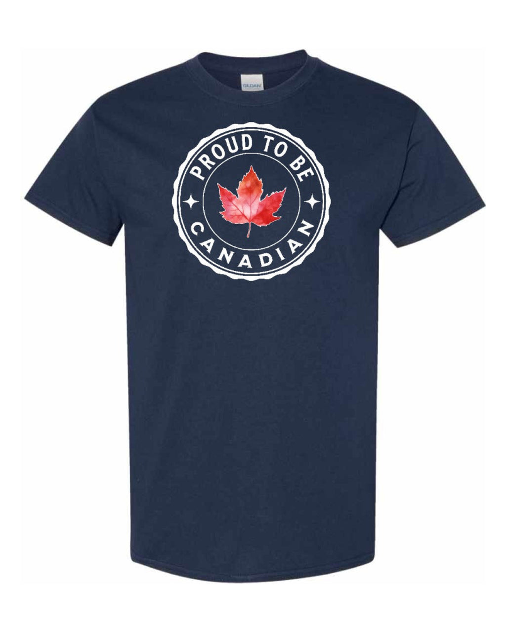 Proud to be Canadian Leaf Full Men's Tee