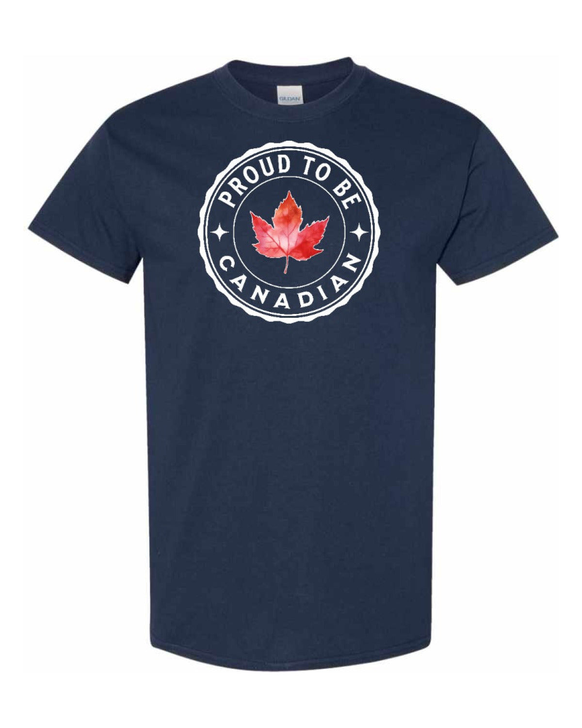 Proud to be Canadian Leaf Full Men's Tee