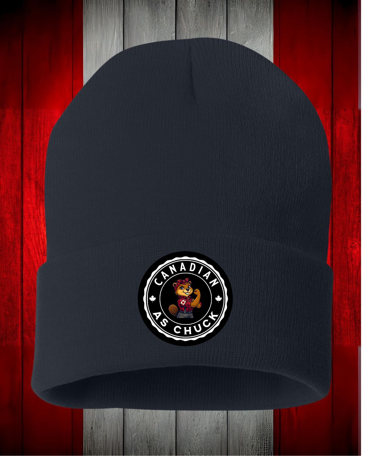 As Chuck Rosie Beaver design Toque