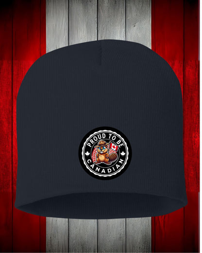 Proud to be Canadian Beaver Toque