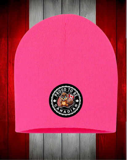 Proud to be Canadian Beaver Toque