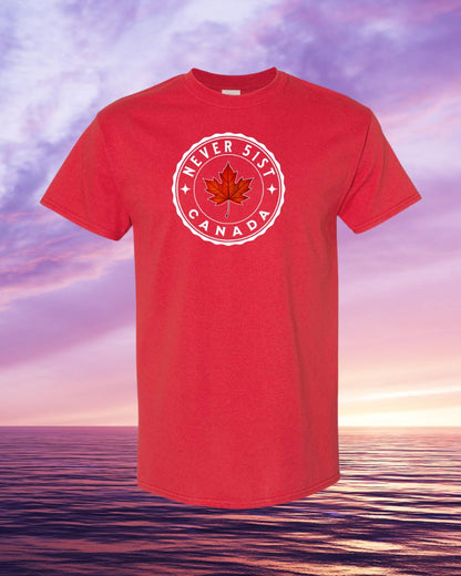 Never 51st Leaf Men's Tee - Gildan Canada (sewn Internationally)