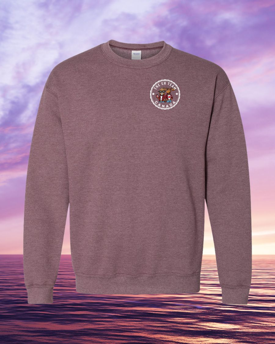 EH! Team  Left Chest Crewneck
