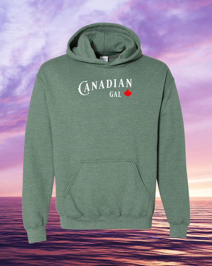 Canadian Gal Leaf Hoodie