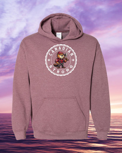 Canadian Strong Beaver Hoodie
